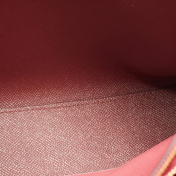 Coach Orange Pink Leather Mollie 25 Tote - Picture 12 of 13